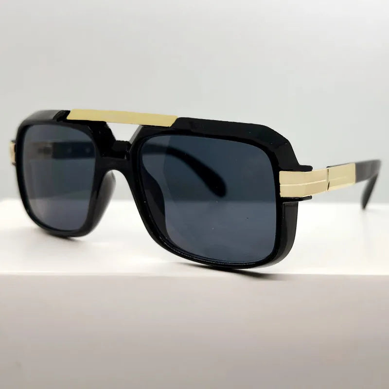 Luxury Brand Oversized Punk Square Sunglasses Men Women Big Frame Sun Glasses Shades Eyewear Goggle De Sol Oculos