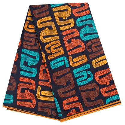 African Ankara Wax Fabric Patchwork Retro Style Double Prints Warp DIY Cloth Sewing Materials Africa Loincloth Polyester Tissu