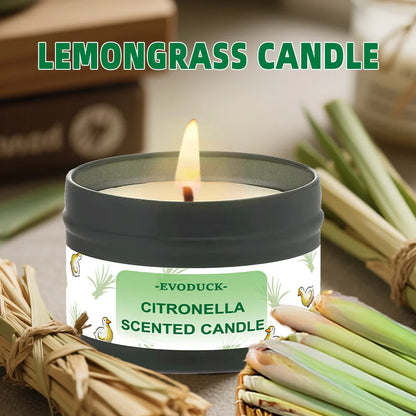 Citronella Candle Outdoor, Fresh Lemongrass Scented Candle for Backyard Patio Garden BBQ Picnic Camping Summer Party Home Decor