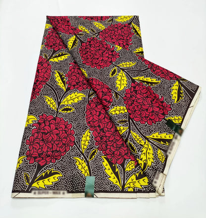 2025 Newest Veritable Original Super-W Guaranteed Dutch Hollandais Pagne Real Wax Print Fabric African Dress 100% Cotton 6 yard
