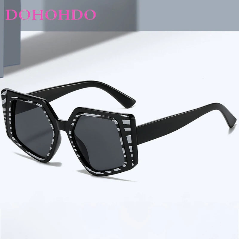 Classic Irregular Cat Eye Sunglasses Women Men Personality Design Outdoor Driving Fashion Party Sun Glasses UV400 Lentes De Sol