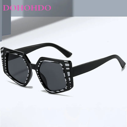 Classic Irregular Cat Eye Sunglasses Women Men Personality Design Outdoor Driving Fashion Party Sun Glasses UV400 Lentes De Sol