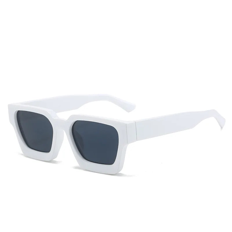 JNPCXI Fashion Square Women Luxury Sunglasses Retro Green Brand Designer Men Trending Sun Glasses Shades UV400