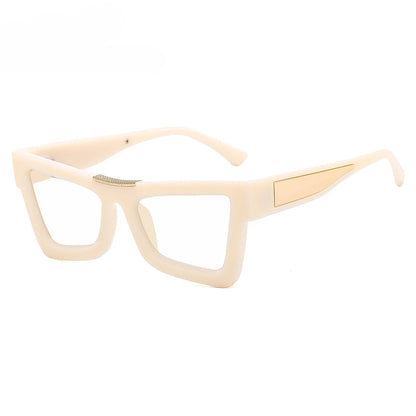 Fashion Personality Colorful Cat Eye Reading Glasses Women Men Luxury Big Frame Anti Blue Light Glasses Presbyopia Eyeglasses