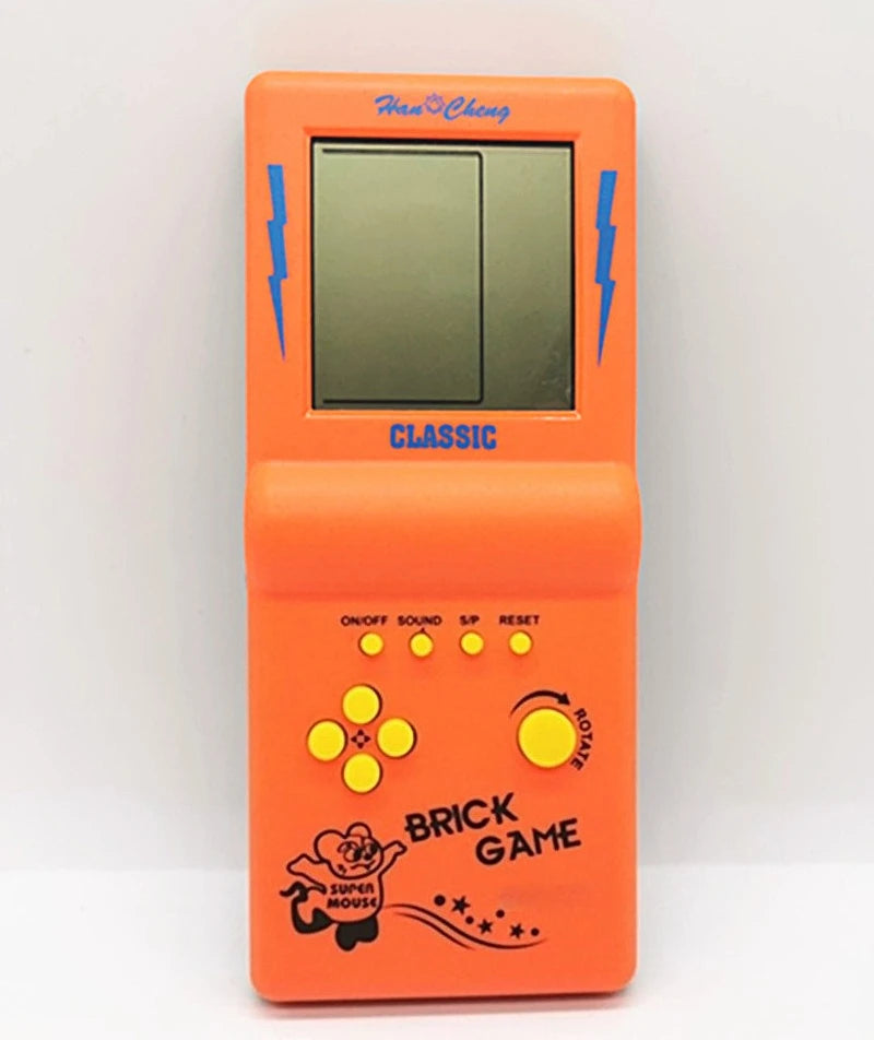 2026 New Large-screen Tetris Game Console Nostalgic Classic Black and White Electronic Handheld Game Console