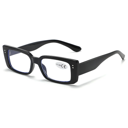 New Vintage Small Square Frame Reading Glasses Anti-Blue Light Presbyopia Eyeglasses Women and Men Eye Protection Eyewear