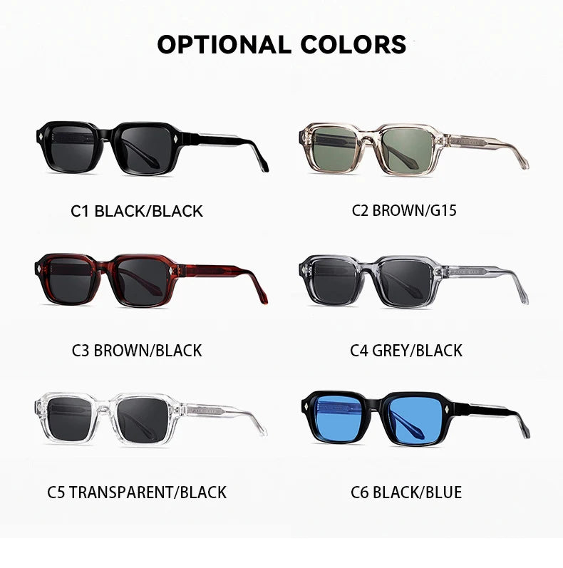 O-Q CLUB Uv400 Polarized Sunglasses Men 2024 Lunette Men's Glasses Women Eyewear Sunglass Luxury Women's Eyepieces Man Lenses