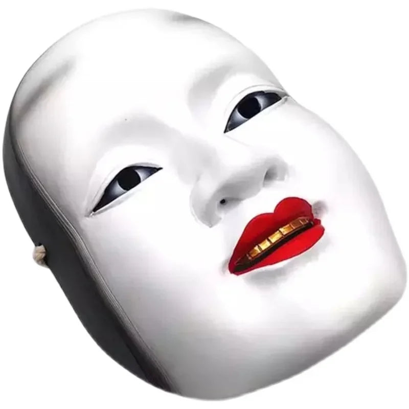 Horror Cosplay Anime Halloween Mask Japanese Noh Opera Huoying Tang Monk Costume Sun Jilang Mask Prajna Leech Masks Event Party