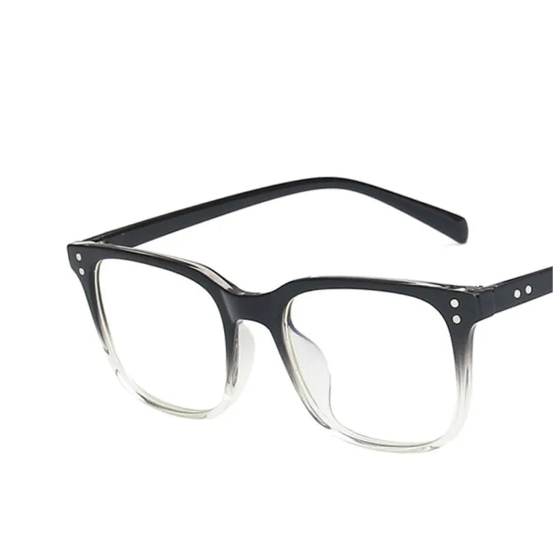 Square Fashion Glasses Women Blue Light Blocking Glasses Men TR90 Anti Blue Light Gaming Optical Computer Eyeglasses Frames