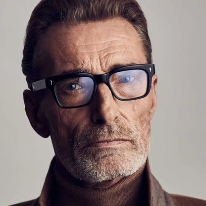 Eyeglass Frames Square Blue Light Blocking Reading Glasses Men High Quality Eyeglasses Man Eyewear