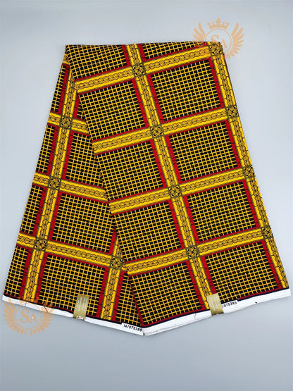 New 100% Cotton Original Real Wax Ankara Fabric 2021 African Print Fabric For Wedding Dress Tissue African Fabric Wax Fabric