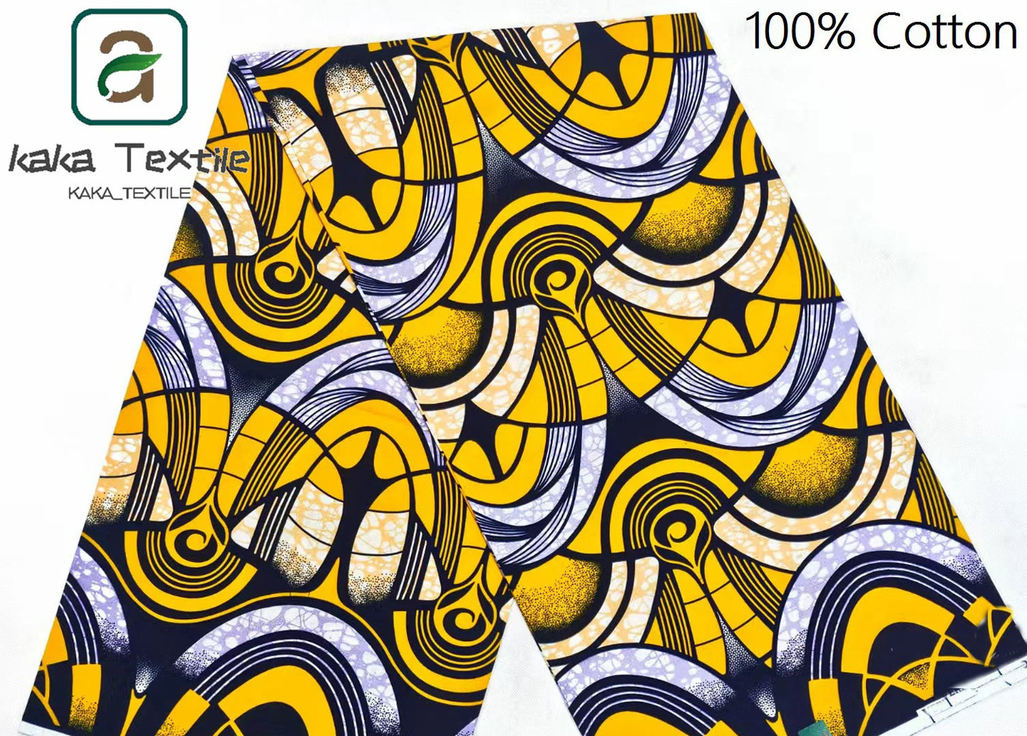 New Super Tissu Ankara Good Real Prints African Wax Fabric Soft Pagne Cotton Material Kente 6YARDS Stuff Blue Batik For Sew