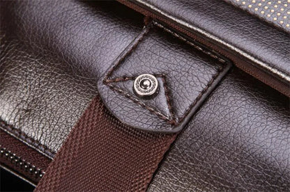 Men Briefcase Bag for Documents Designer Leather Luxury Brand Men's Business Travel Big Capacity A4 Document Organizer handbag