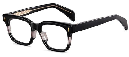 Brand Designer Fashion Square Reading Glasses Luxury Women Men Big Frame Magnifing Glasses Anti Blue Light Presbyopia Eyeglasses