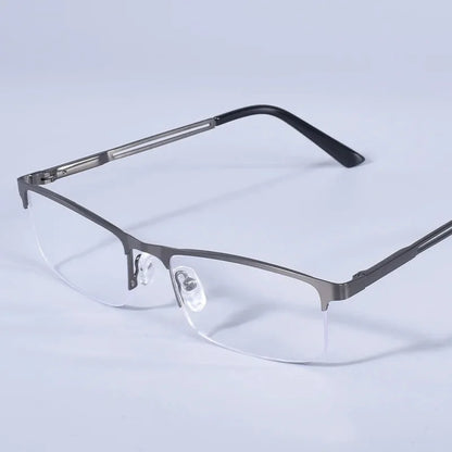 Light Half Frame Reading Glasses Blue Light For Presbyopia Eyeglasses with Diopters +1.0+1.25+1.5+1.75+2.0+2.25+2.5+2.75+3.0+4.0