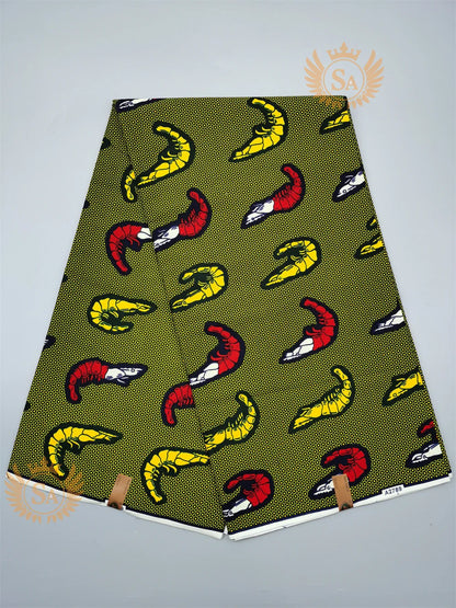 New 100% Cotton Original Real Wax Ankara Fabric 2021 African Print Fabric For Wedding Dress Tissue African Fabric Wax Fabric