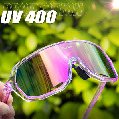 SCVCN Fashion Sports Running Glasses Outdoor Bicycle Drive Hiking Sunglasses Men MTB Cycling Sunglasses Women Road Bike Glasses