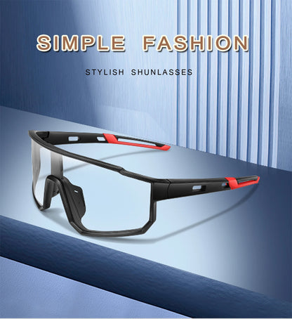 Photochromic Sunglasses New Style Brand Men Women Comfortable Windproof Cycling Glasses for Bicycle MTB Bike Running Fishing