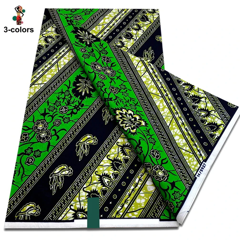 2025 Veritable Wax Guaranteed Real Wax Print Fabric dutch hollandais Pagne African Wax Fabric 6 yards