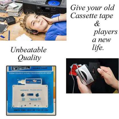 Cassette Tape Head Cleaner Demagnetizer Kits Audio Deck Huishoudelijke Tape Player Reinigingsproducten Recorder Reiniger Vloeist