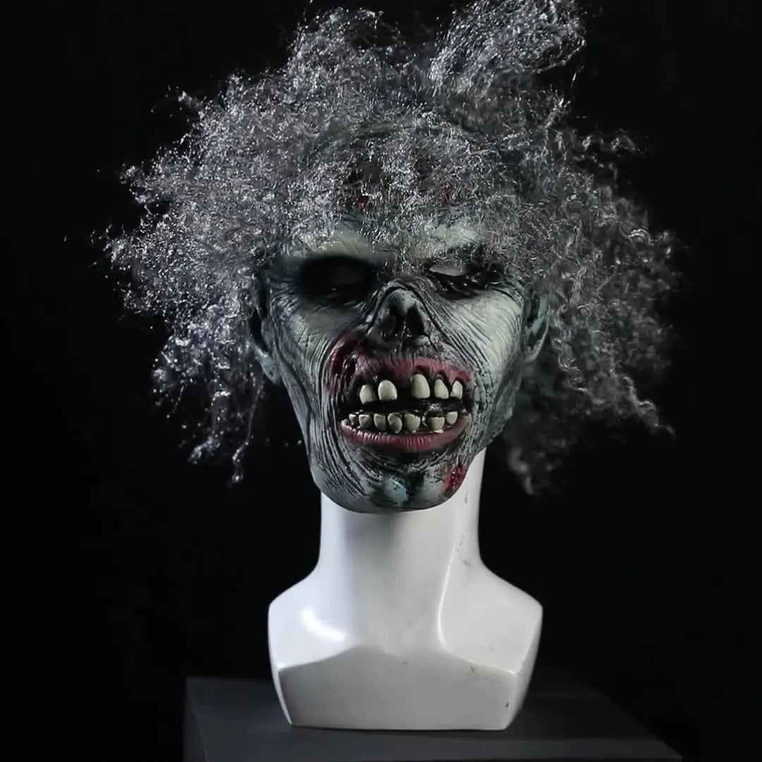 Adult Latex Horror Mask Halloween Carnival Classic Style Zombie Clown Funny Face Party Costume Accessories Dance Party Props