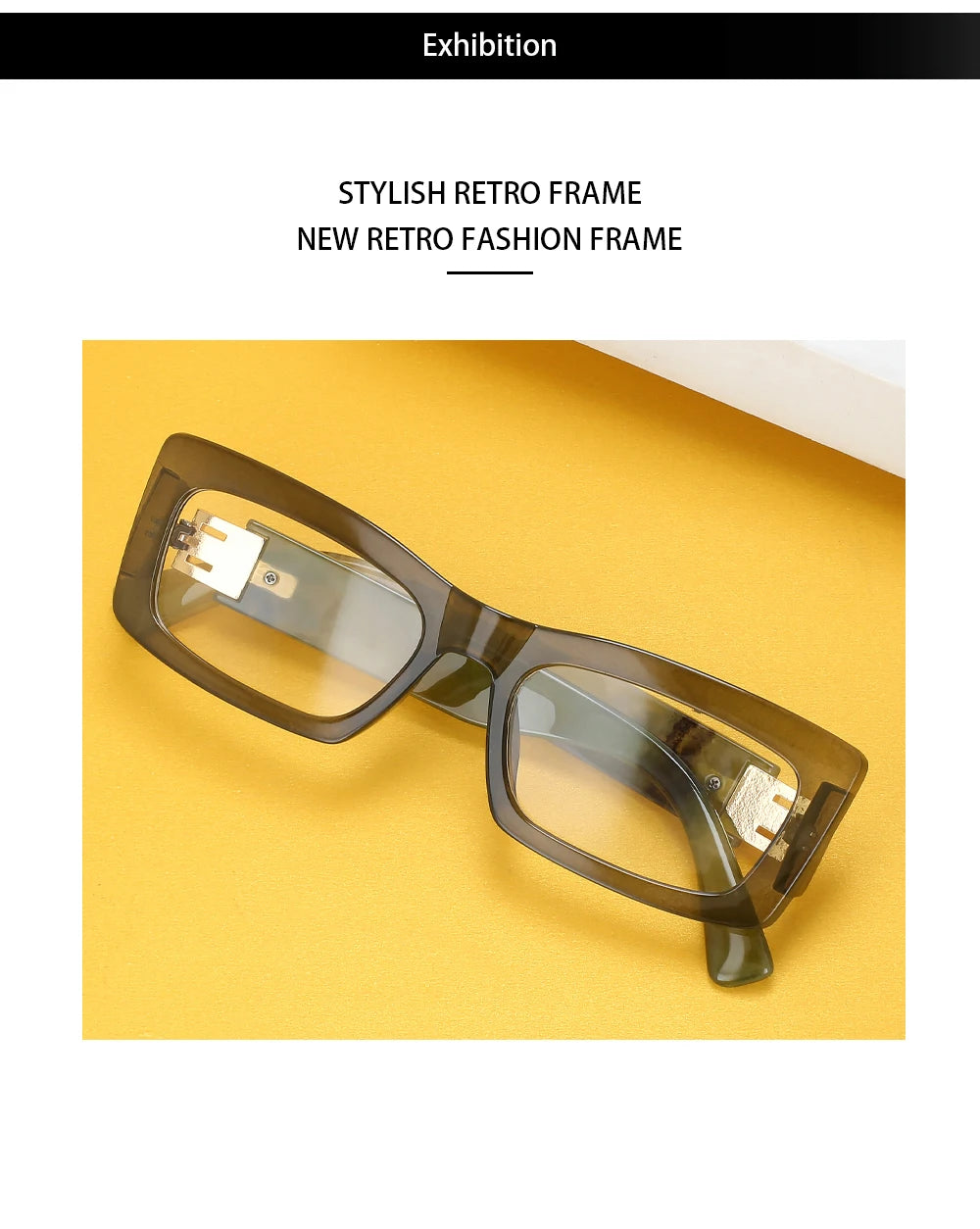 R56339 Women's Square Cat Eye Reading Eyes +1.00 +1.50 +2.00 Modern Small Frame Retro Presbyopia Glasses