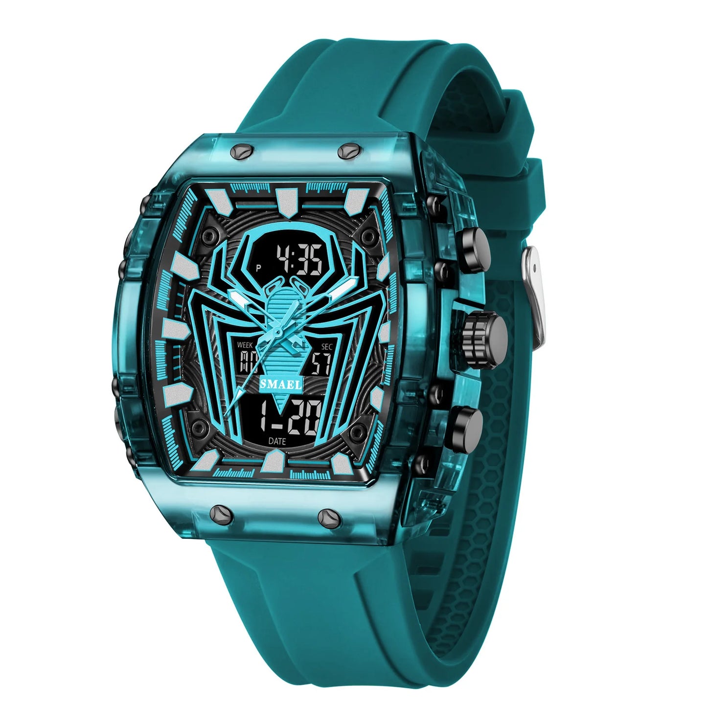 SMAEL Brand 8116 Waterproof Dropshipping Watch Alarm Clock Luminous Young Fashion business Quartz Sport Wristwatches