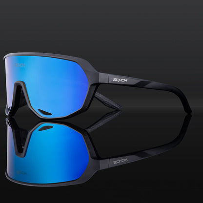 SCVCN Fashion Sports Running Glasses Outdoor Bicycle Drive Hiking Sunglasses Men MTB Cycling Sunglasses Women Road Bike Glasses