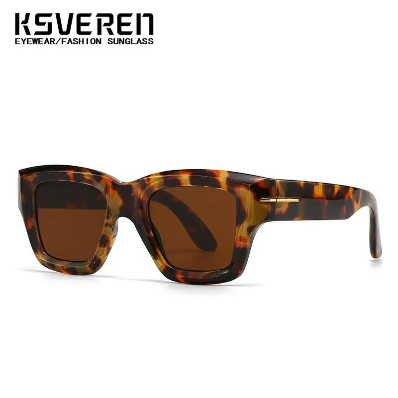 Tinted Thick Frame Myopia Sunglasses Men Women Prescription Nearsighted Glasses Full Frame Outdoor Shade Sunglasses -0.5 To -6.0