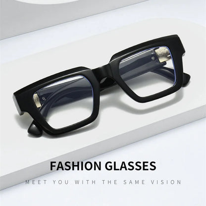 Men Oversized Marbling Reading Computer Glasses for Presbyopia Anti Blue Light Lens Eyewear Frame 0+0.5+0.75+1.0+1.25+1.5+1.75+2