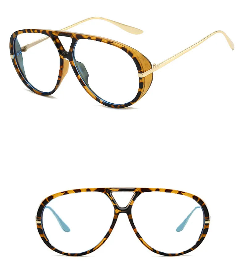 KSVEREN Women Anti Blue Light Reading Glasses Men Fashion Prescription Glasses Optical Glasses Big Frame Presbyopic Eyewear