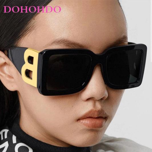 Oversized Square Sunglasses Women Men 2026 New Fashion Vintage Big Frame Eyeglasses Outdoors Travel Driving Sun Glasses UV400