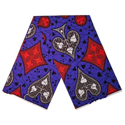 Veritable Super V Real Wax Guaranteed Wax Printed Real Dutch Hollandais Loincloth African Dress 100% Cotton Fabric 6 Yards Batik