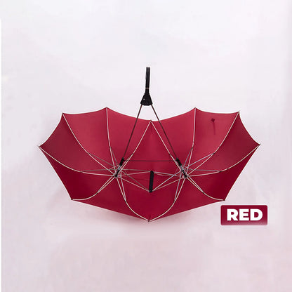 Convenient Umbrella Manual Closing Double Umbrella Large Area Coverage Sun Protection Couple Umbrella Rain-Roof