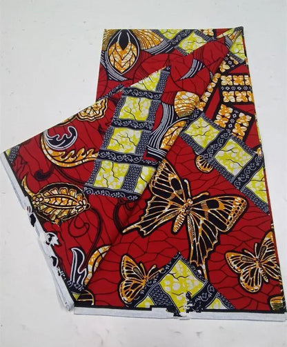 Ankara Wax Fabric 2024 High Quality African Wax Print Fabric 100% Cotton African Guaranteed Veritable Real Wax For Dresses