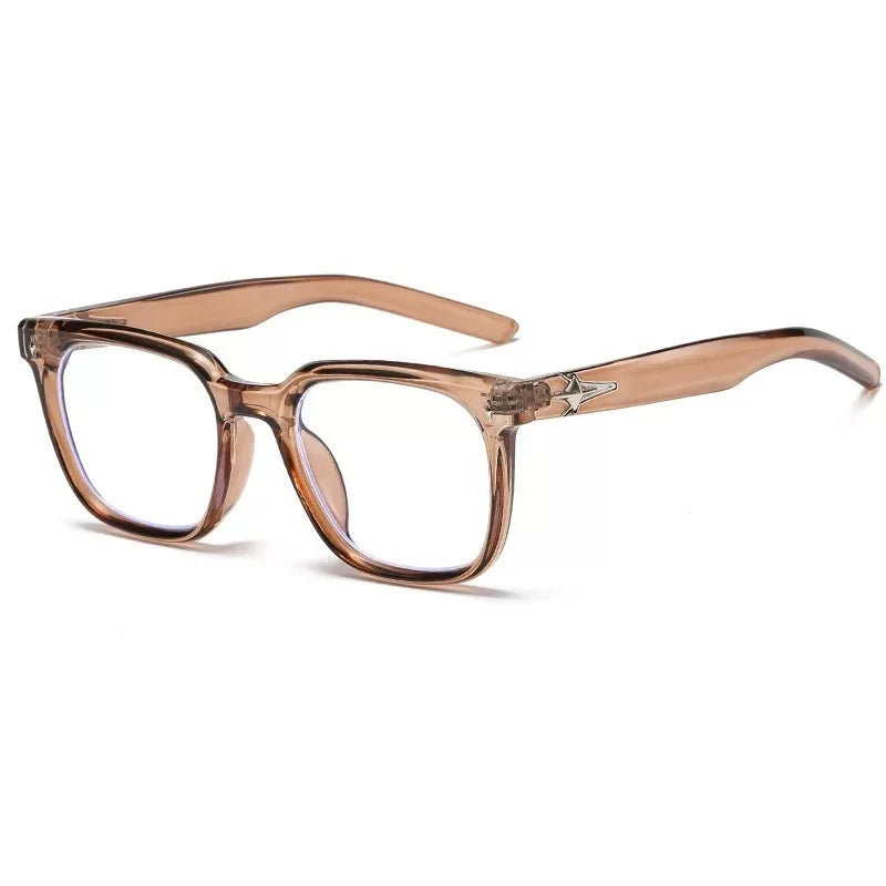 Classic Square Black Frame Glasses Blocking Blue Light Computer Optical Spectacle Eyewear Frame For Women&Men Retro