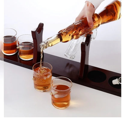 High borosilicate glass decanter wine set cup red wine