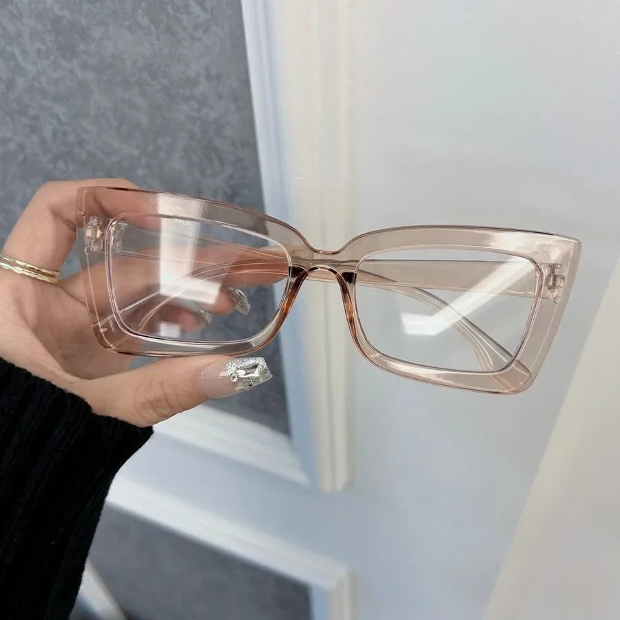 Fashion Lovely Cat Eye Eyeglasses Frames Women Men Transparent Clear Brand Designer Optical Frame Oculos