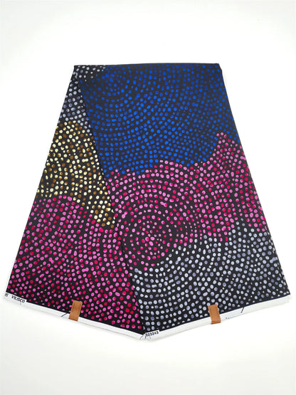 Ankara Fabric African Real Wax Print Fabric 100% Cotton High Quality 6 Yards African Fabric for Party Dress Nigeria