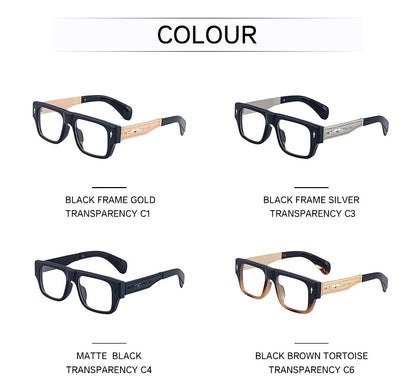 New High-grade Men Reading Glasses Blocking Blue Light Presbyopia Eyewear Eyeglasses Men's Business Prescription Glasses