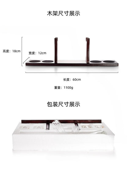 High borosilicate glass decanter wine set cup red wine