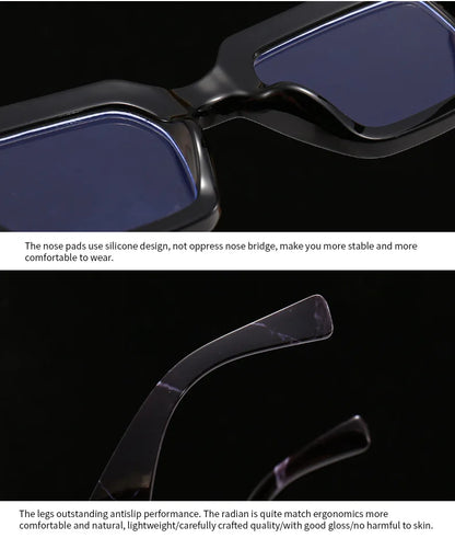 New Green Oversized Square Reading Glasses Men Women Personality Optical Eyeglasses Anti Blue Light Computer Presbyopic Glasses