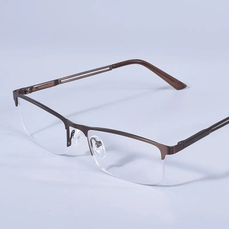 Light Half Frame Reading Glasses Blue Light For Presbyopia Eyeglasses with Diopters +1.0+1.25+1.5+1.75+2.0+2.25+2.5+2.75+3.0+4.0