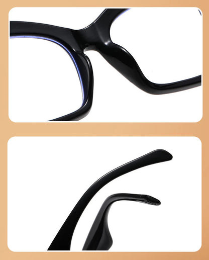 Retro Oversized Square Prescription Eyewear 2025 New Trendy Reading Glasses for Men Women Luxury HD Lens Presbyopia Spectacles