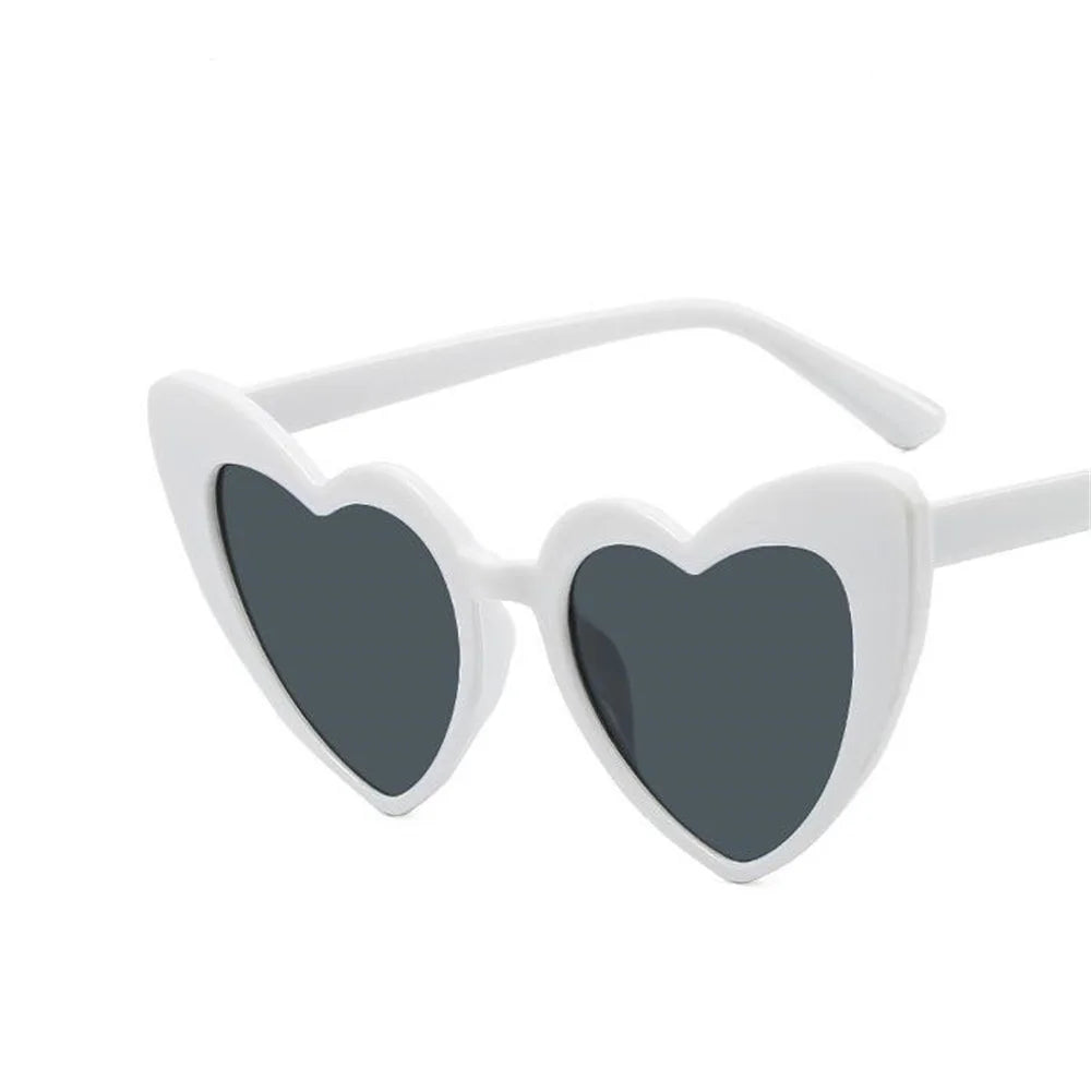 Love Heart Shaped Sunglasses Women Men Big Frame Fashion Love Sun Glasses UV400 Protection Unisex Eyewear Shade Goggles