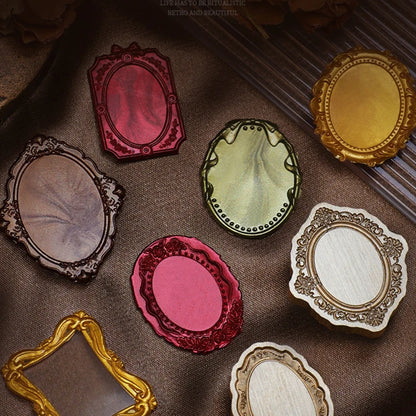 Photo Frame Series Sealing Wax Stamp Head Fire Paint Seal Wax Stamp Heads For DIY Scrapbooking Envelope Wedding Party Invitation