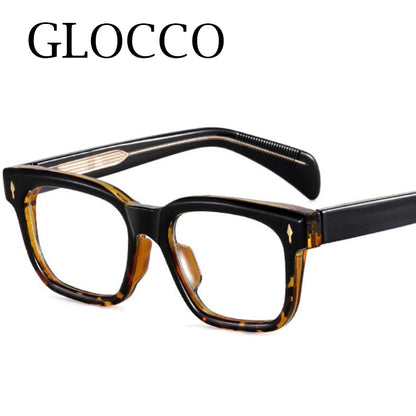Brand Designer Fashion Square Reading Glasses Luxury Women Men Big Frame Magnifing Glasses Anti Blue Light Presbyopia Eyeglasses
