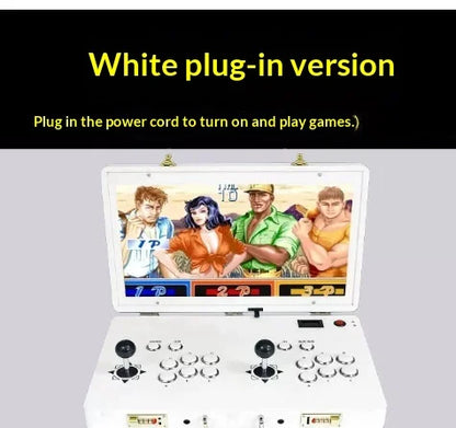 2026 New 14-inch Large Screen Home Game Console for Two-Player Fighting Built-in Games No Lag Street Fighter Arcade Game Console