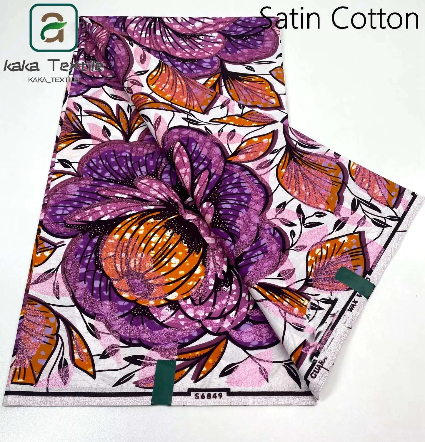 Latest African Grand Golden Wax Fabric Super Good Quality Women Pagne Flash Cotton Prints Batik Ankara Glitter Tissus 6yards