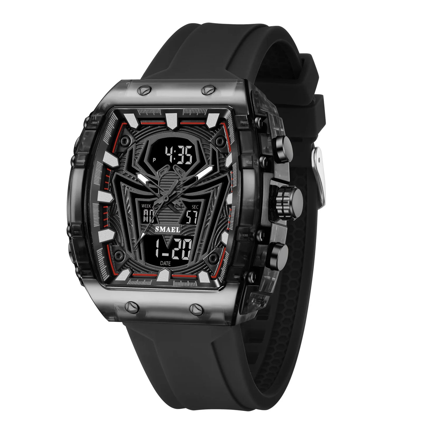 SMAEL Brand 8116 Waterproof Dropshipping Watch Alarm Clock Luminous Young Fashion business Quartz Sport Wristwatches